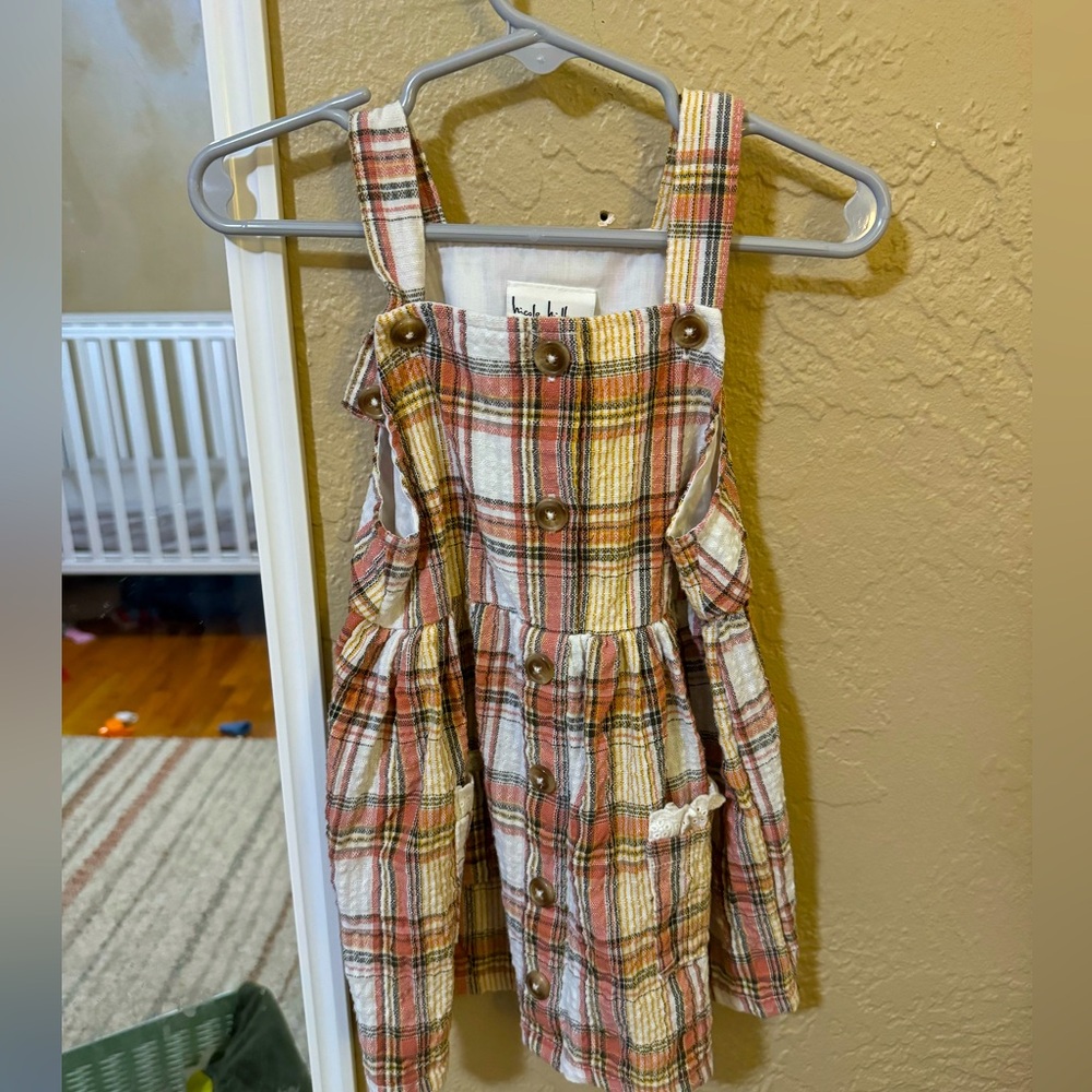 Nicole Miller formal/ plaid dress 24 mo